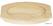 Olympia Hevea Bord voor Gietijzeren Ovale Orenschotel 230x135mm voor Fw818 - FW978 2