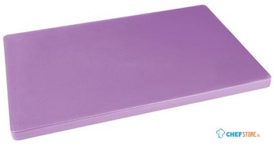 Hygiplas LDPE Snijplank Paars - 300x450x20mm - Hygiplas FX107