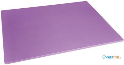 Hygiplas LDPE Snijplank Paars - 600x450x10mm - Hygiplas FX108