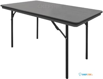 Bolero ABS rechthoekige inklapbare tafel 1,22m | GC594