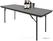 Bolero ABS rechthoekige inklapbare tafel 1,83m | GC596 4