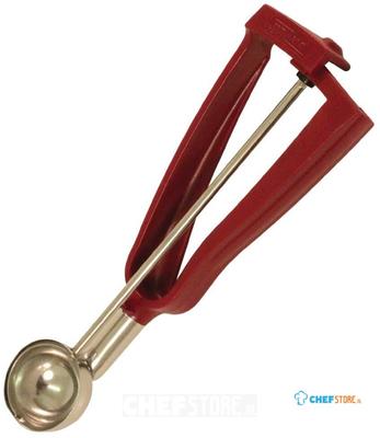Bonzer Litegrip portioneerlepel | bordeaux | maat 40 | GD589