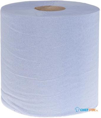 Jantex centrefeed handdoekrollen blauw 6 rollen | GD833