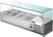 Opzetkoelvitrine | 3 x GN1/3 + 1 x GN1/2 | Glaswand | Polar GD875 8
