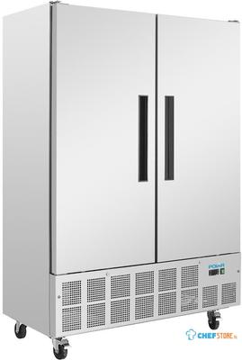 RVS Horeca Vriezer, 70cm diep, 2-deurs, Slimline, 960 liter, Polar GD880