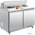 2-deurs gekoelde saladette | 12x 1/6GN met deksel en snijplank | 405 liter | GD882