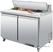 2-deurs gekoelde saladette | 12x 1/6GN met deksel en snijplank | 405 liter | GD882 4