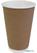 Fiesta Hot Cups met gerimpeld wand lichtbruin 48cl x25 | GF025 4