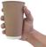 Fiesta Hot Cups met gerimpeld wand lichtbruin 48cl x25 | GF025 11