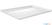 Platte melamine schaal wit GN1/1 | GF074 6
