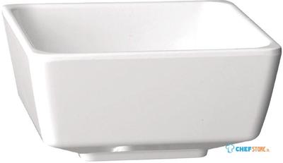 Vierkante melamine kom Float 9cm wit | GF092