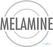 Vierkante melamine kom Float 25cm zwart | GF099 2
