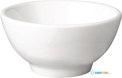 Ronde melamine kom Pure 13cm wit | GF144