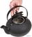 Orientaalse stijl theepot in zwart keramiek | GF189 2