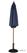Bolero ronde donkerblauwe parasol 2,5 meter | GG496 2