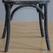 Bolero houten stoelen met gekruiste rugleuning black wash (2 stuks) | GG654 5