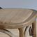 Bolero houten stoelen met gekruiste rugleuning naturel (2 stuks) | GG656 7