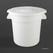 Ronde Voorraadcontainer | Wit | 76 liter | Vogue | GG793