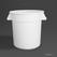 Ronde Voorraadcontainer | Wit | 76 liter | Vogue | GG793 3