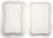 Vegware composteerbare bagasse voedseldozen met scharnierdeksel 22,8cm | GH026 3