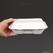 Vegware composteerbare bagasse voedseldozen met scharnierdeksel 22,8cm | GH026 4