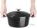 Ronde Braadpan | 4  liter | Zwart | Vogue | GH301 2