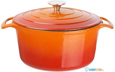 Ronde Braadpan | 4 liter | Oranje | Vogue | GH303