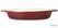 Ovale Gietijzeren Gratineerschaal | 65cl | Rood | Vogue | GH317 2