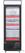 Polar G-Series Rechtopstaande Display Vriezer 412Ltr Zwart - Polar GH428 4