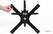Bolero 4-benige gietijzeren tafelpoot 48cm | GH445 6