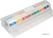 5cm Multidispenser | Inclusief 7 Rollen Voedseletiketten Daglabels Oplosbaar | Vogue | GH475