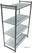 Cambro stelling 183cm hoog 4 schappen - 46cm diep | GH617 6