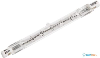 Chefstore.nl Kale Infrarood Kwartsen Warmtelamp R7 118mm 200W - GH986