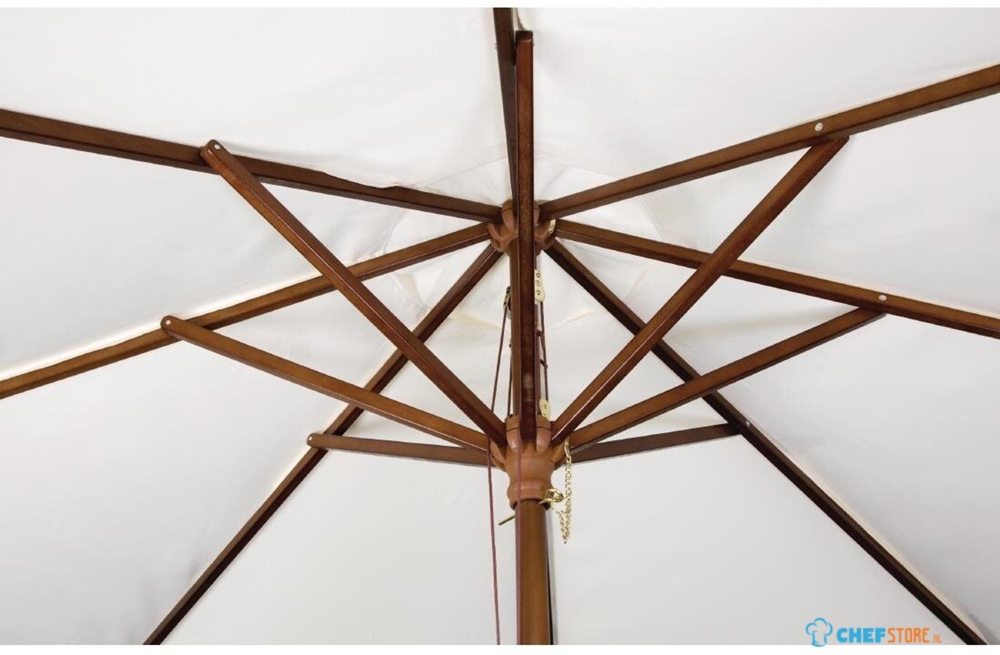 Parasol carré Bolero 2,5m crème