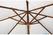 Bolero vierkante crème parasol 2,5 meter | GH988 3