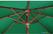 Bolero vierkante groene parasol 2,5 meter | GH989 3