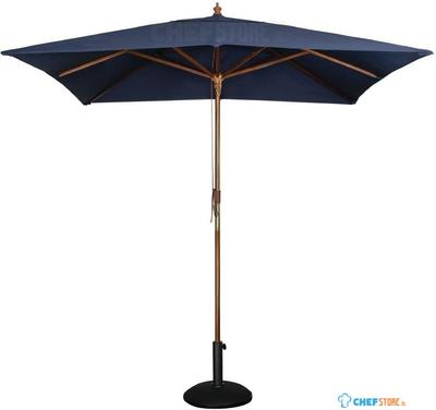Bolero vierkante donkerblauwe parasol 2,5 meter | GH991