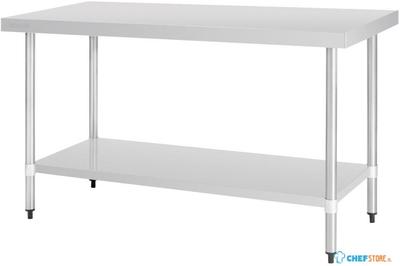 Rvs Werktafel | 150cm | Vogue | GJ503