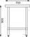 Rvs Werktafel | 150cm | Vogue | GJ503 9
