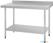 Rvs Werktafel Met Achteropstand | 120cm | Vogue | GJ507 3