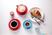 Olympia espresso schotel rood | GK085 4