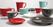 Olympia espresso schotel rood | GK085 5
