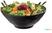 Marone melamine kom zwart 19cm | GK843