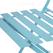 Bolero stalen opklapbare stoelen turquoise | GK982 7