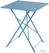 Bolero vierkante opklapbare stalen tafel turquoise 60cm | GK985