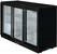 Polar G-Serie 3-Deurs Barkoeling Met Schuifdeuren Zwart 330l, Polar GL006 9