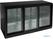 Polar G-Serie Laag Model Barkoeling Drie Schuifdeuren 320l, Polar GL013