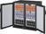 Polar G-Serie 2-Deurs Barkoeling Met Blinde Klapdeuren Zwart 208l, Polar GL016 9