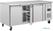 3-deurs patisserie werkbank 600x400 | euronorm | Geventileerd | Polar GL184