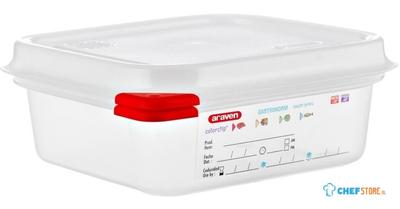 Araven | GN1/6 voedseldoos met deksel 1,1Liter| GL264